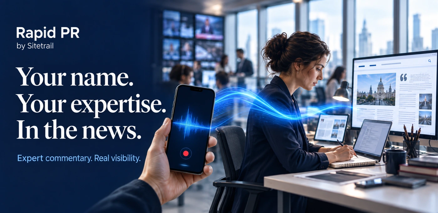 Expert commentary moving from a phone to a digital newsroom