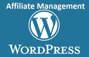 Affiliate management system for Wordpress