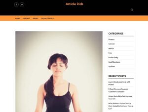 Guest post on ArticleRich.com