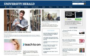 Guest post on UniversityHerald.com