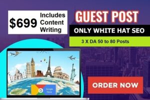 Monthly SEO Package DA 50 to 80