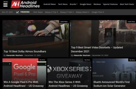 Successful news pitch to AndroidHeadlines.com