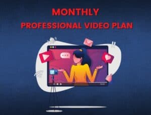 Monthly Video Production: 3 X short multi-purpose videos