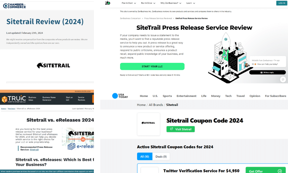 Sitetrail Affiliates