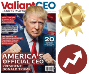 Featured Editorial or CEO interview in ValiantCEO.com