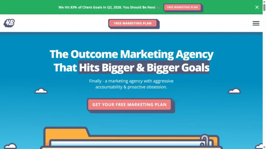 KlientBoost website, captured July 2026