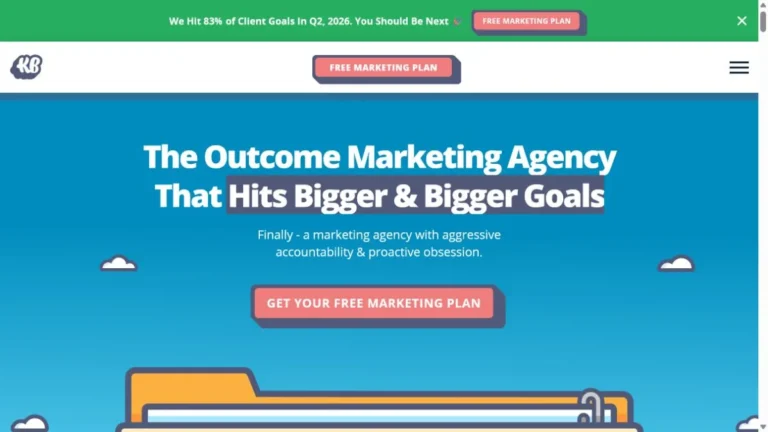 KlientBoost website, captured July 2026