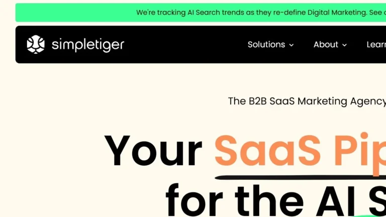 SimpleTiger LLC website, captured July 2026