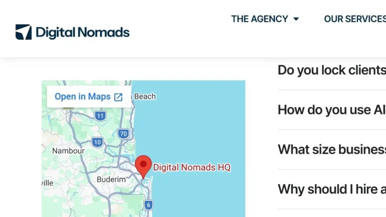 Digital Nomads HQ website, captured July 2026