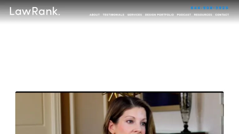 LawRank website, captured July 2026