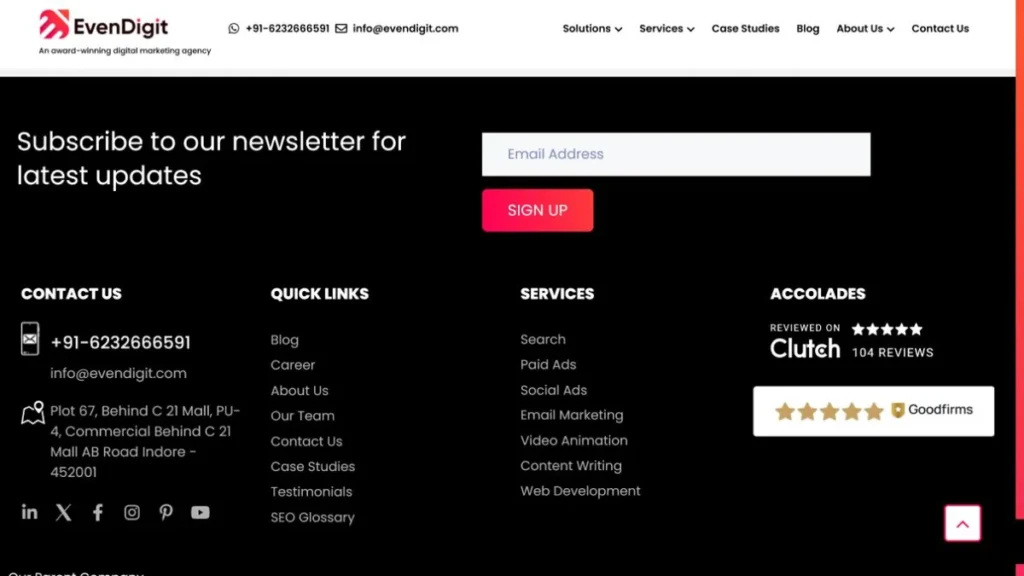 EvenDigit website, captured July 2026