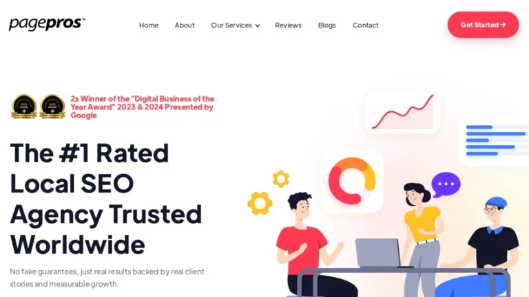 Page Pros - Local SEO Agency website, captured July 2026