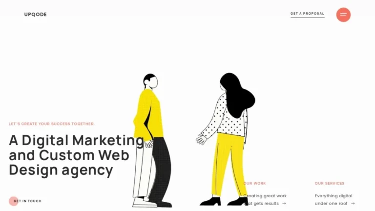UPQODE website, captured July 2026
