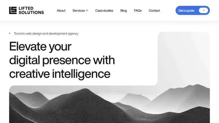 Lifted Solutions Inc. website, captured July 2026
