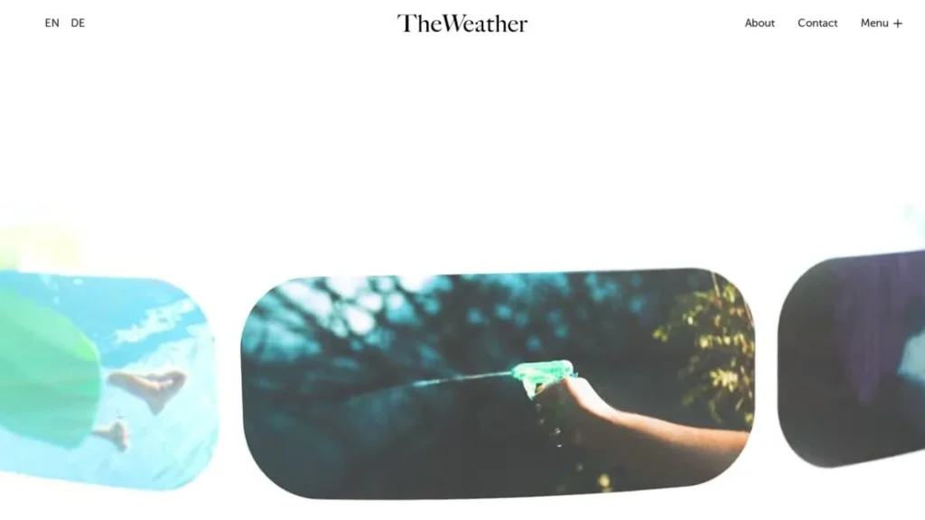 The Weather website, captured July 2026