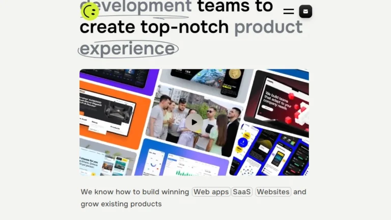 Goodface agency website, captured July 2026