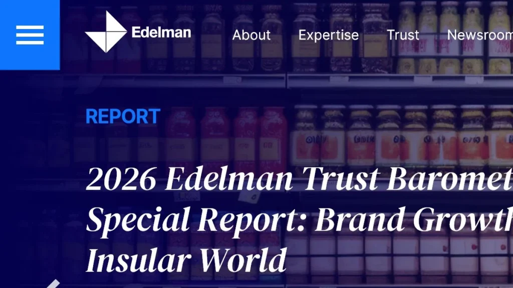 Edelman website, captured July 2026