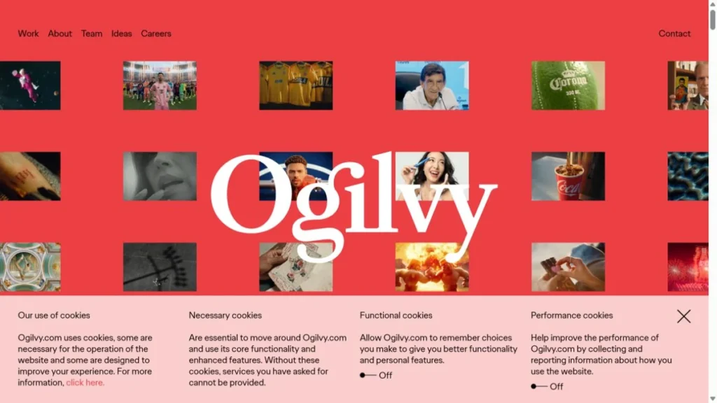 Ogilvy website, captured July 2026
