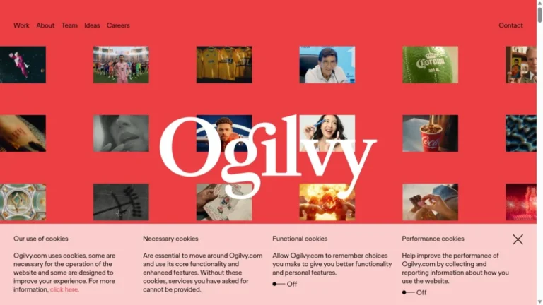 Ogilvy website, captured July 2026