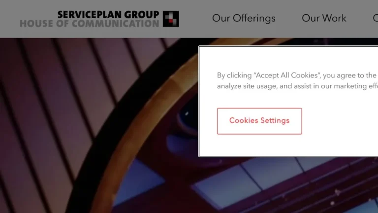 Serviceplan Group website, captured July 2026