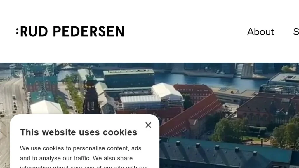 Rud Pedersen Group website, captured July 2026