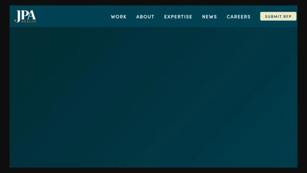 JPA Health website, captured July 2026