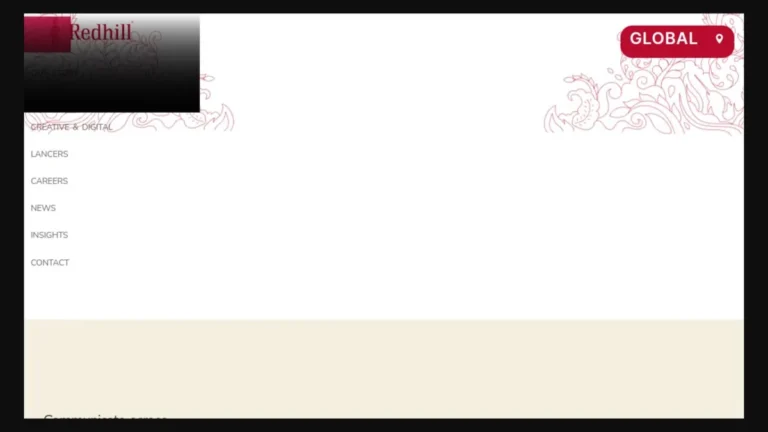 Redhill website, captured July 2026