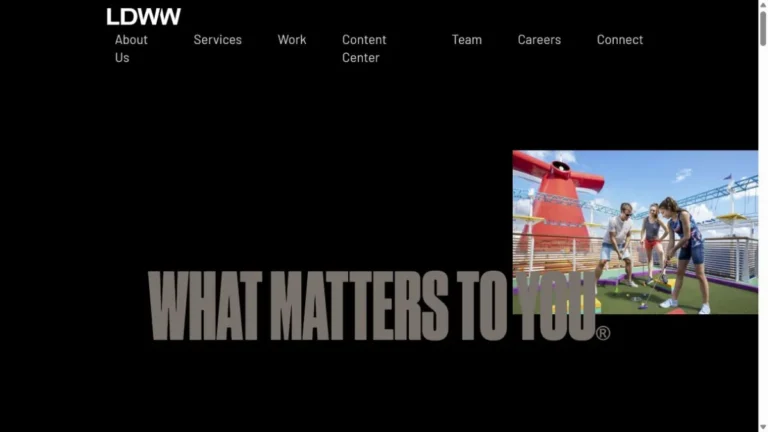 LDWW website, captured July 2026