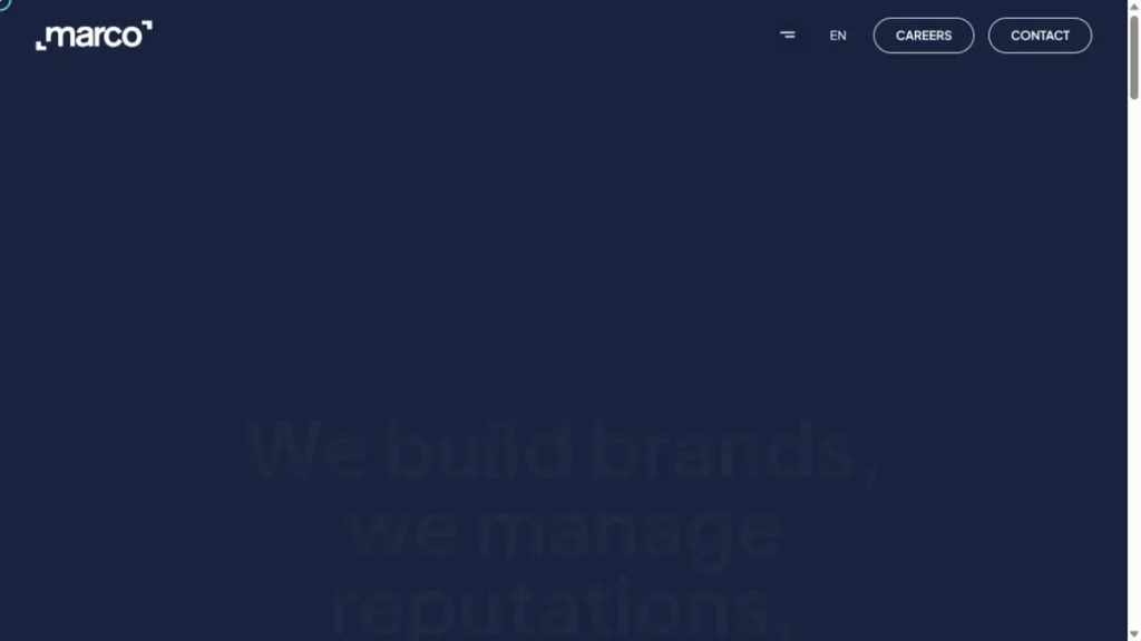 MARCO website, captured July 2026