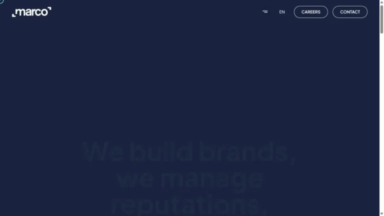 MARCO website, captured July 2026