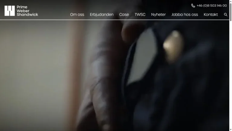 Prime Weber Shandwick website, captured July 2026