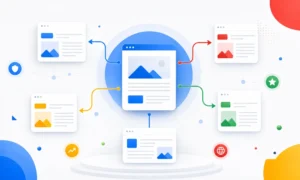 Editorial guest-posting content distributed across multiple media publications