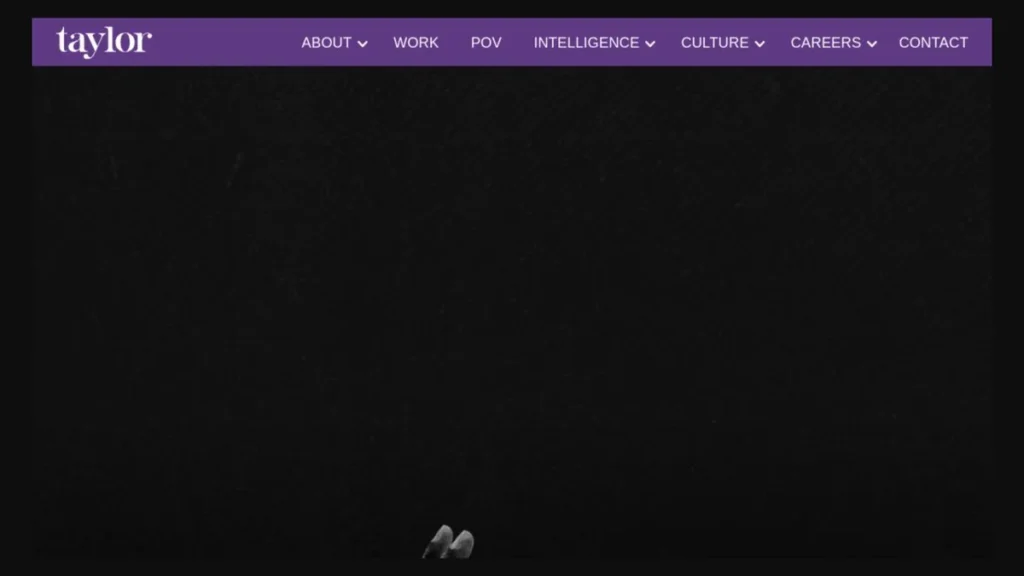 Taylor website, captured July 2026