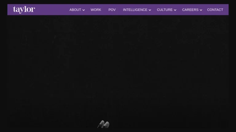 Taylor website, captured July 2026